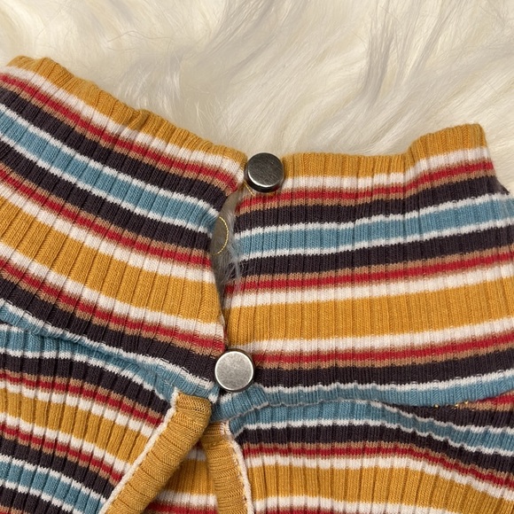 Wild Fable Sz sm. Long ribbed maxi dress with split hem & back cutout detail - Picture 7 of 7